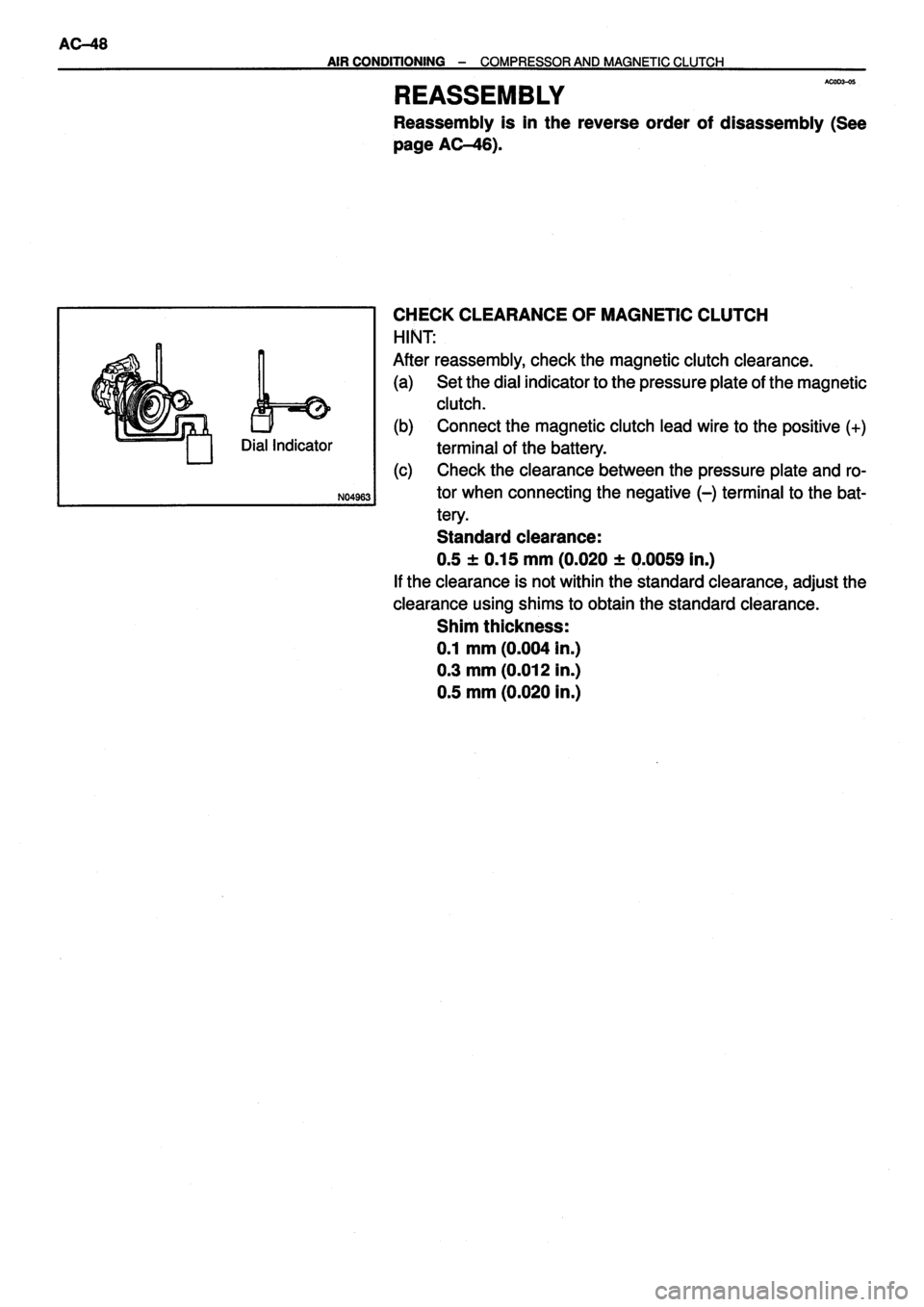 TOYOTA VERSO 1999  Repair Manual 