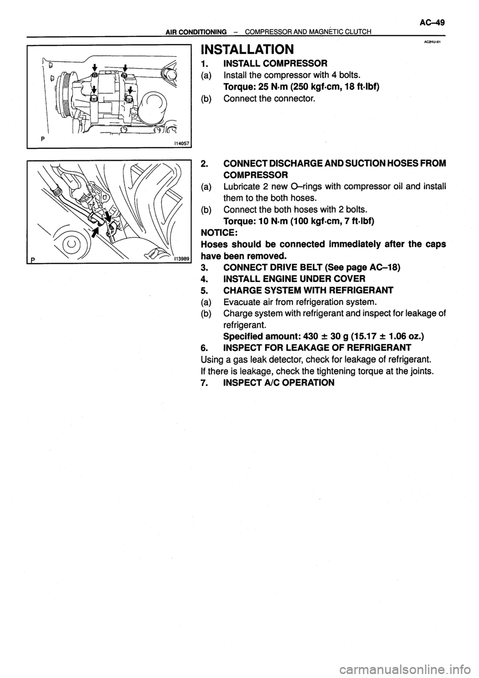 TOYOTA VERSO 1999  Repair Manual 