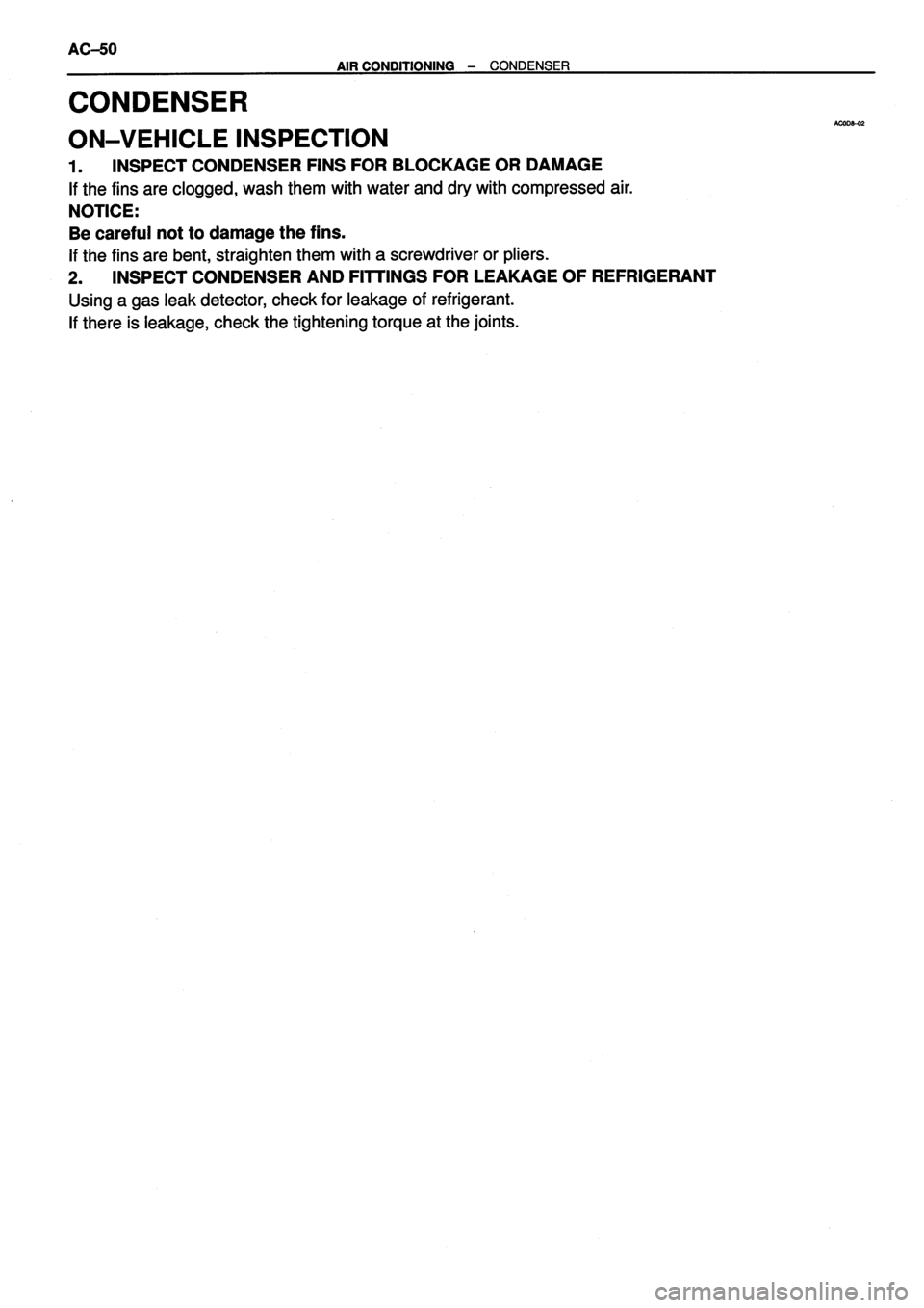 TOYOTA VERSO 1999  Repair Manual 
