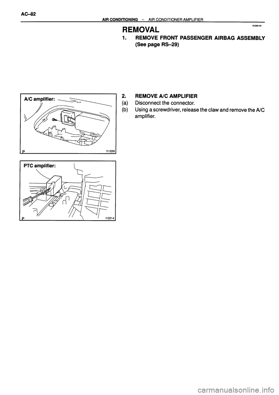 TOYOTA VERSO 1999 Repair Manual TOYOTA VERSO 1999 Repair Manual
