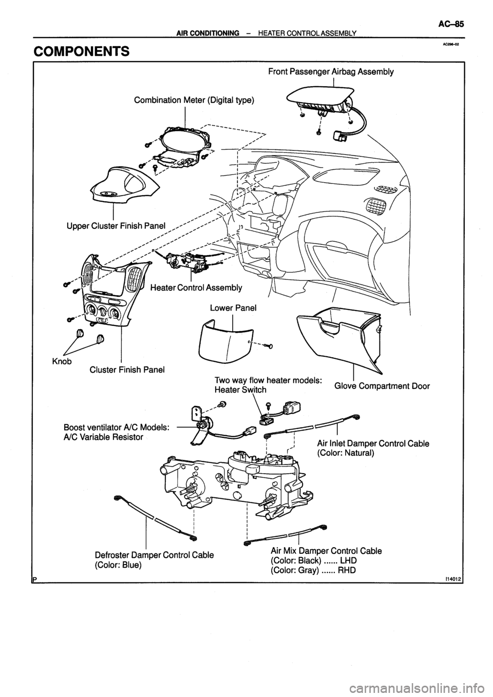 TOYOTA VERSO 1999 Repair Manual TOYOTA VERSO 1999 Repair Manual