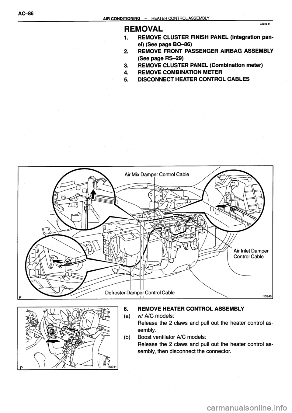TOYOTA VERSO 1999 Repair Manual TOYOTA VERSO 1999 Repair Manual