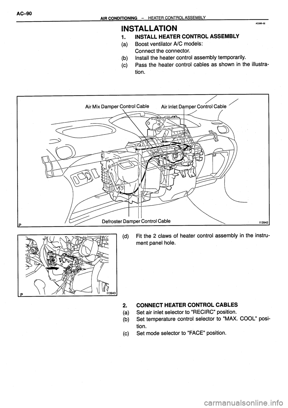 TOYOTA VERSO 1999 Repair Manual TOYOTA VERSO 1999 Repair Manual