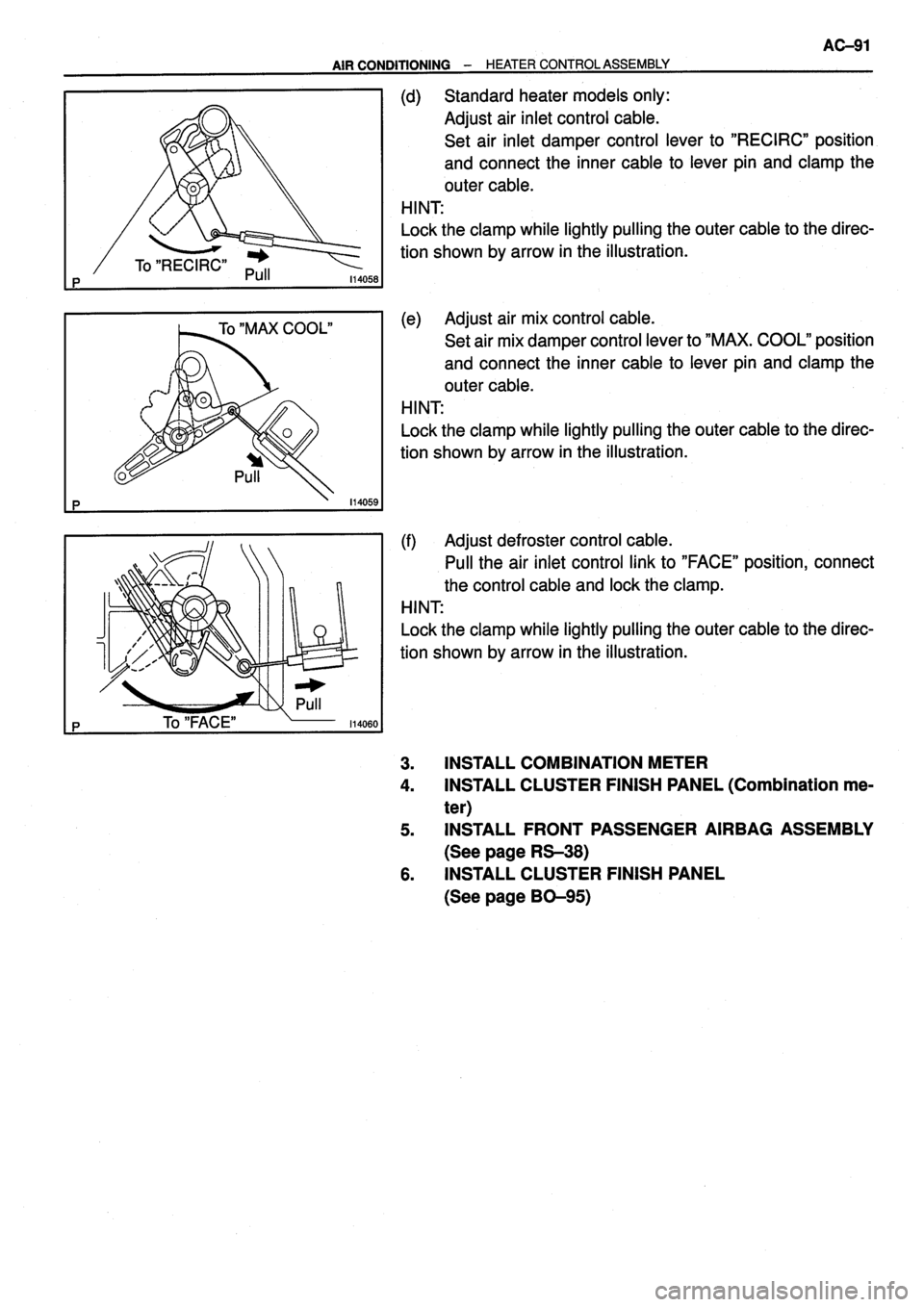 TOYOTA VERSO 1999 Repair Manual TOYOTA VERSO 1999 Repair Manual