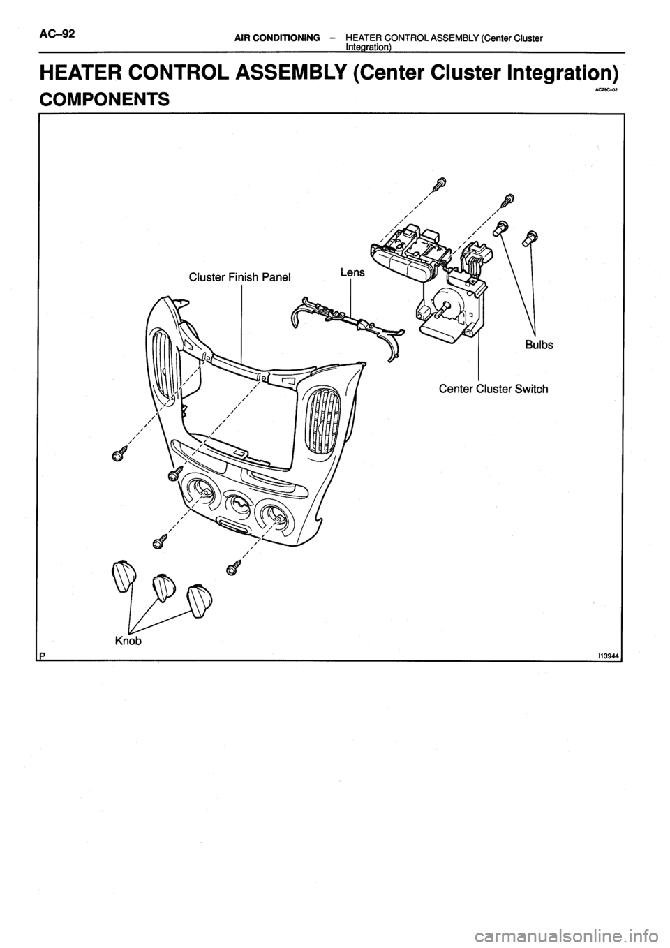 TOYOTA VERSO 1999 Repair Manual TOYOTA VERSO 1999 Repair Manual