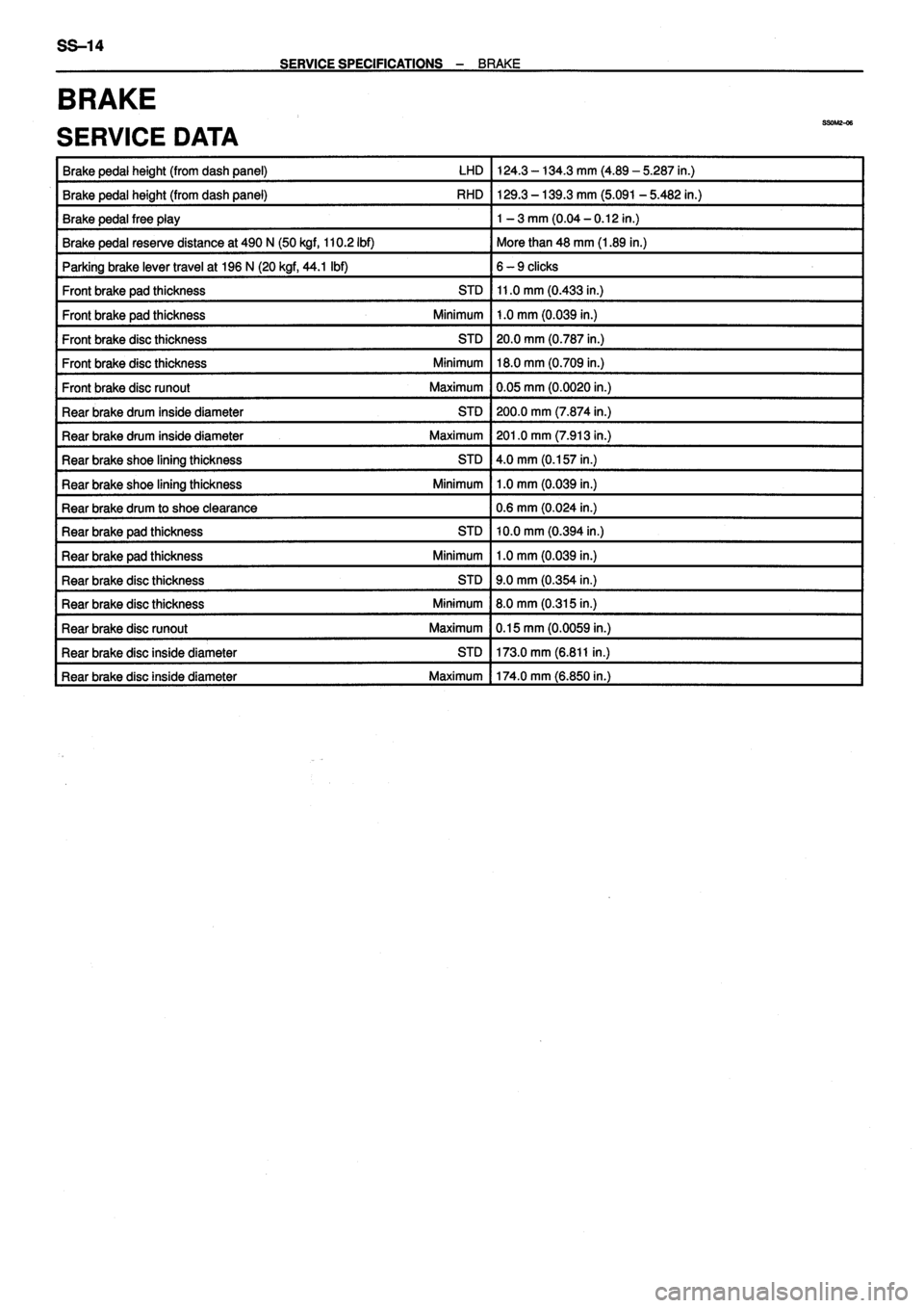 TOYOTA VERSO 1999 Repair Manual TOYOTA VERSO 1999 Repair Manual