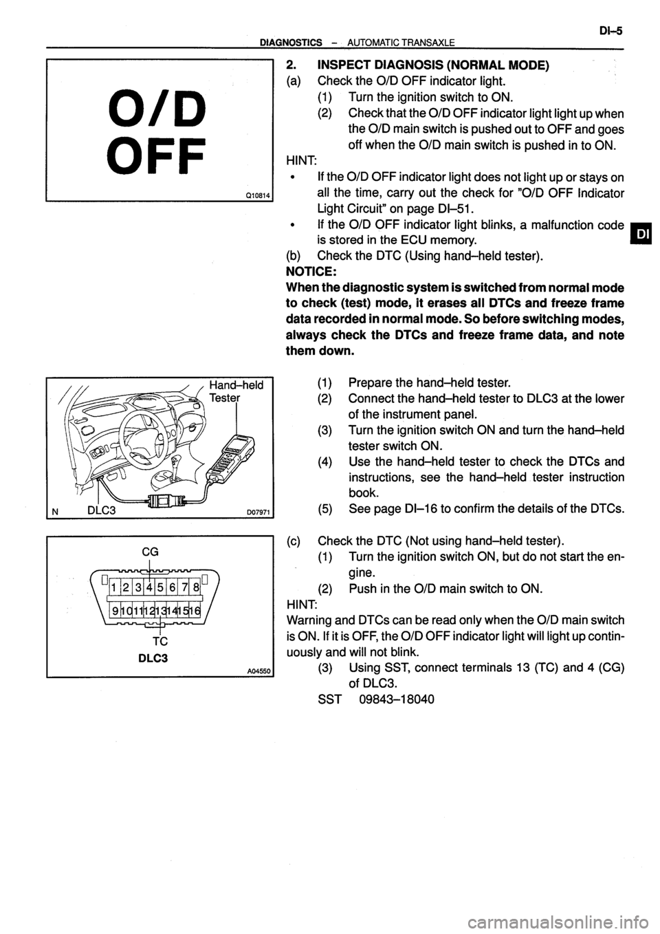 TOYOTA VERSO 1999 Repair Manual TOYOTA VERSO 1999 Repair Manual