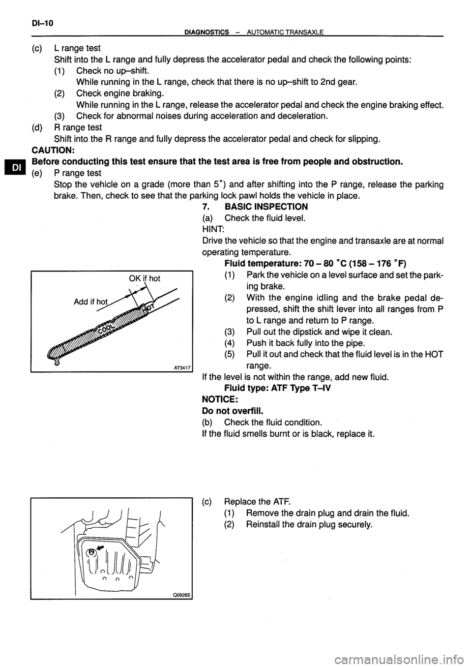 TOYOTA VERSO 1999 Repair Manual TOYOTA VERSO 1999 Repair Manual