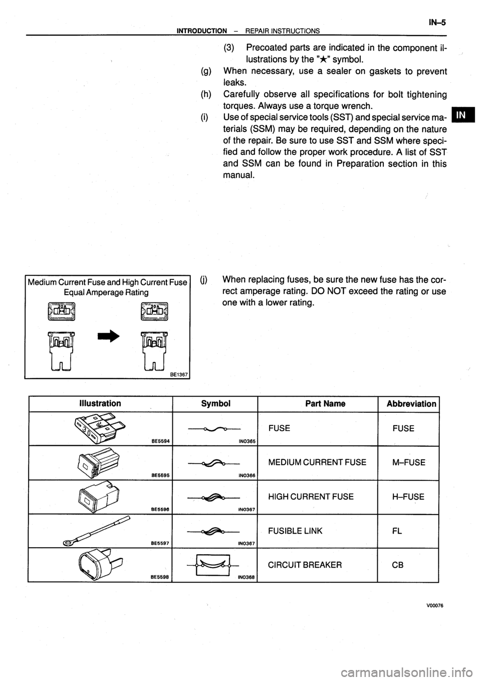 TOYOTA VERSO 1999 User Guide TOYOTA VERSO 1999 User Guide