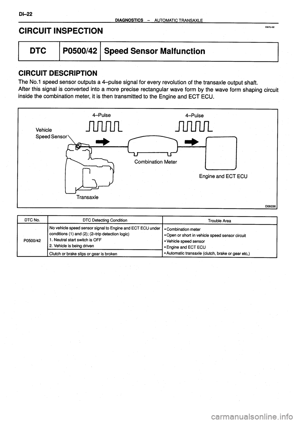 TOYOTA VERSO 1999 Repair Manual TOYOTA VERSO 1999 Repair Manual