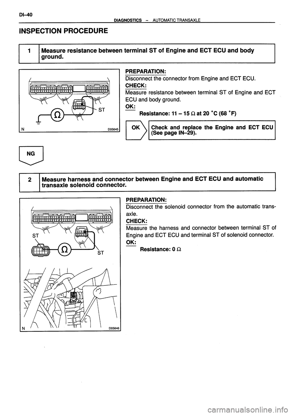 TOYOTA VERSO 1999 Repair Manual TOYOTA VERSO 1999 Repair Manual