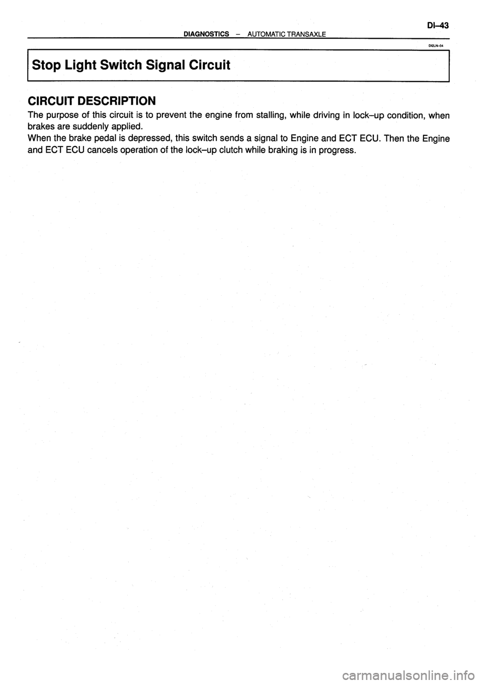 TOYOTA VERSO 1999  Repair Manual 