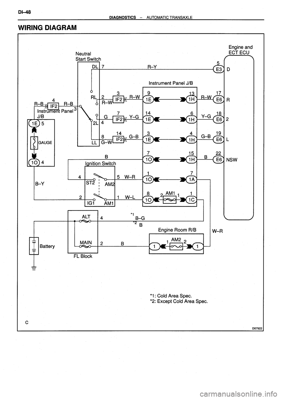 TOYOTA VERSO 1999  Repair Manual 