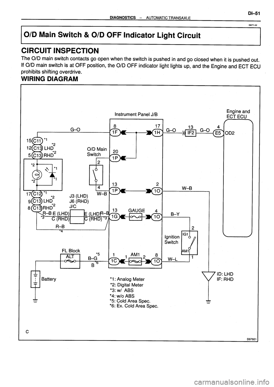 TOYOTA VERSO 1999 Repair Manual TOYOTA VERSO 1999 Repair Manual