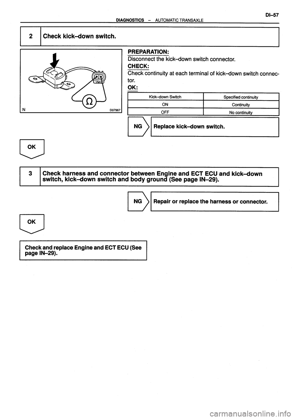 TOYOTA VERSO 1999 Repair Manual TOYOTA VERSO 1999 Repair Manual