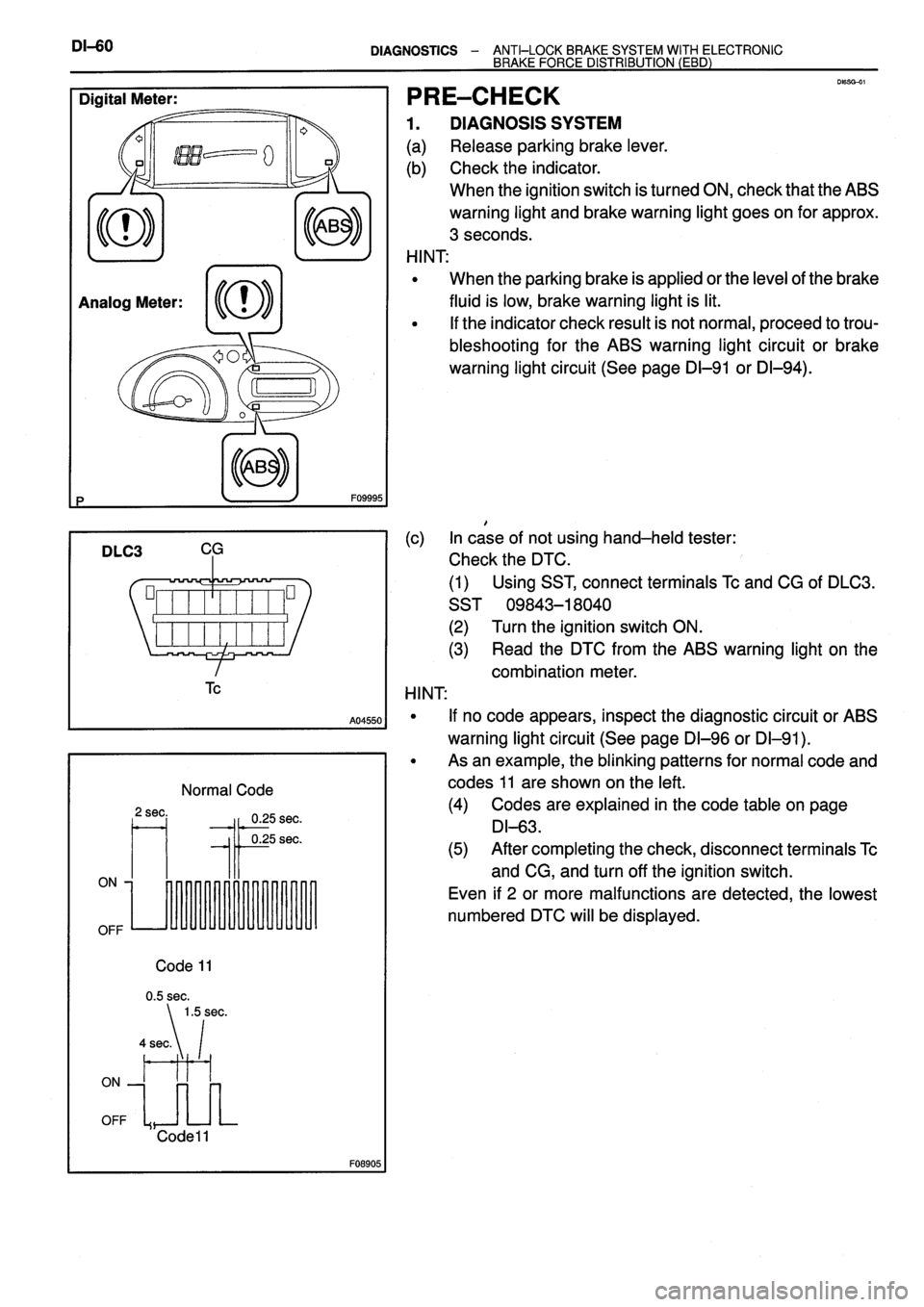 TOYOTA VERSO 1999 Repair Manual TOYOTA VERSO 1999 Repair Manual