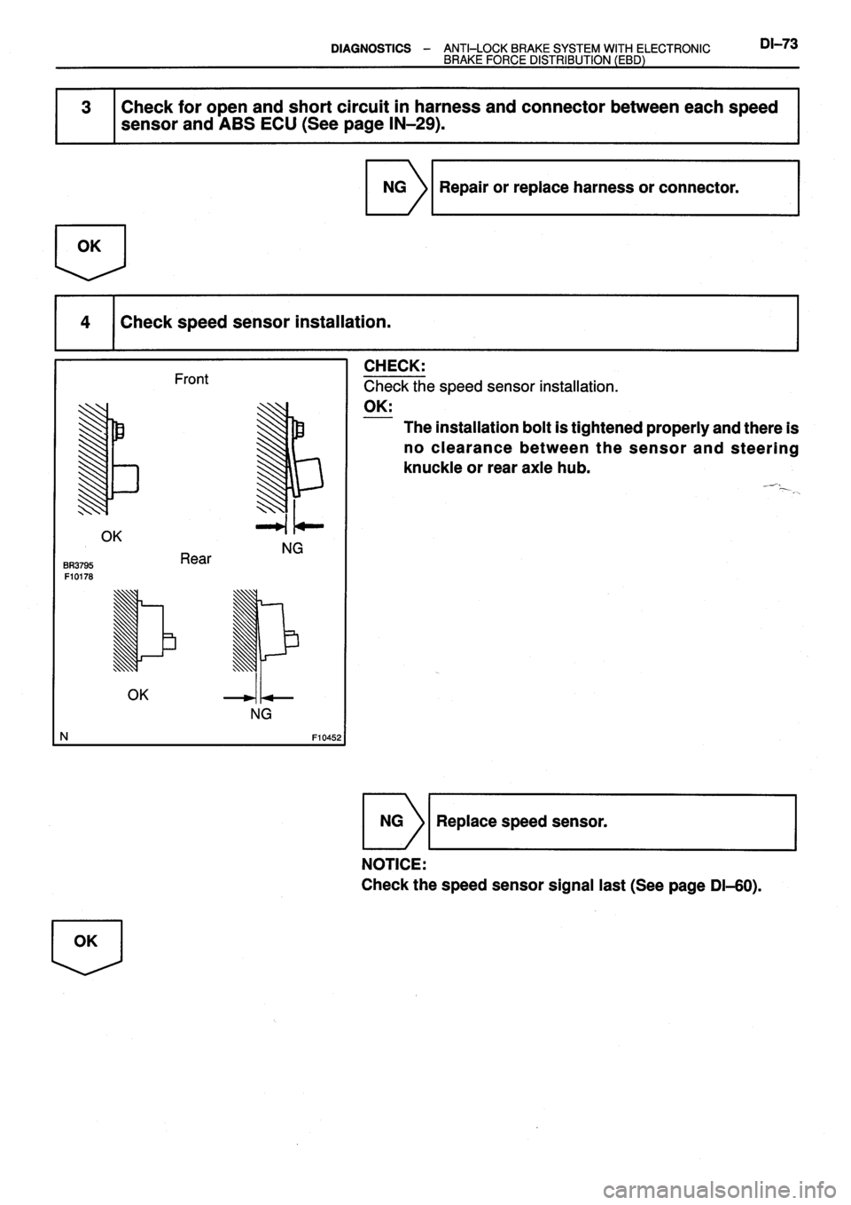 TOYOTA VERSO 1999  Repair Manual 