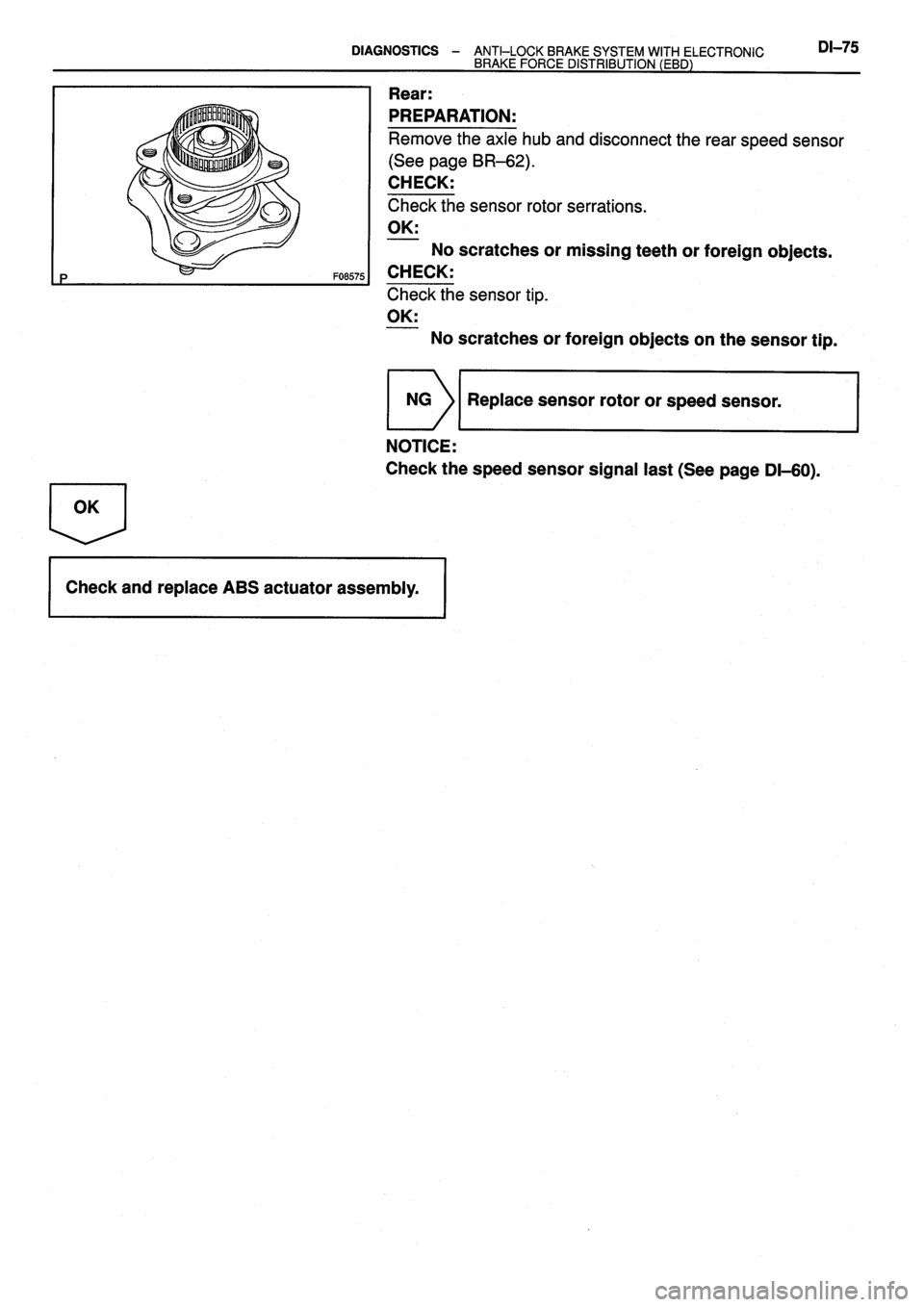 TOYOTA VERSO 1999  Repair Manual 