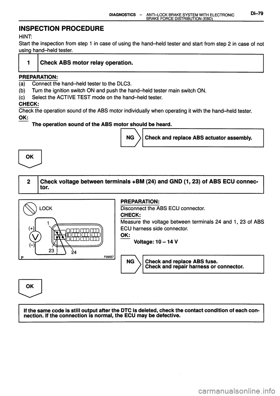 TOYOTA VERSO 1999  Repair Manual 