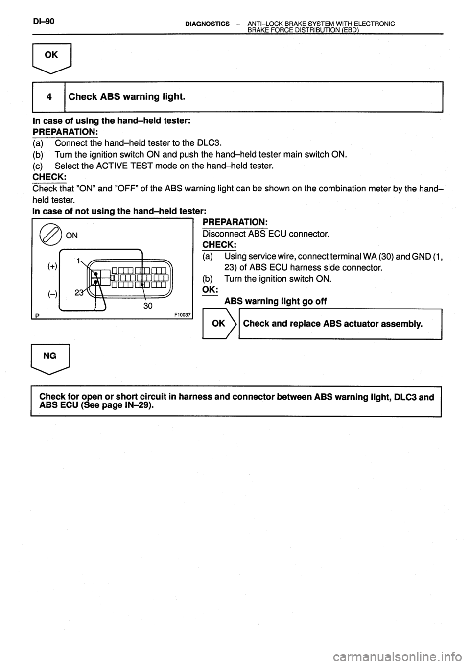 TOYOTA VERSO 1999 Repair Manual TOYOTA VERSO 1999 Repair Manual