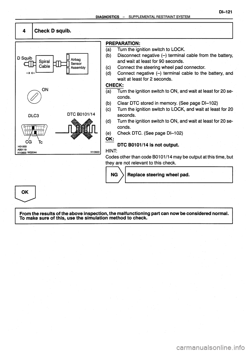TOYOTA VERSO 1999 Repair Manual TOYOTA VERSO 1999 Repair Manual