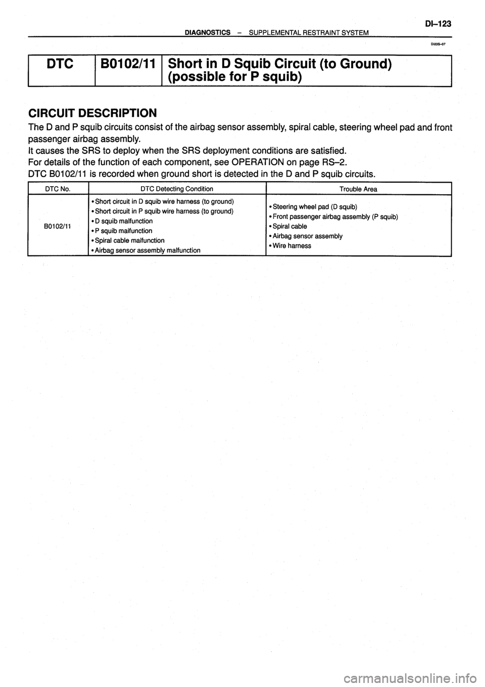 TOYOTA VERSO 1999 Repair Manual TOYOTA VERSO 1999 Repair Manual