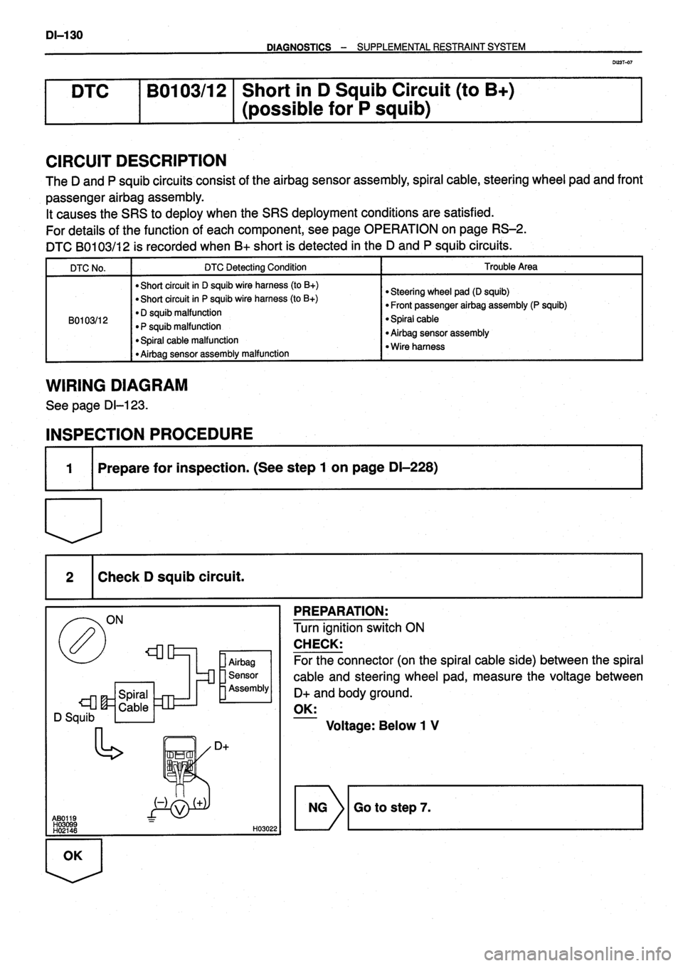 TOYOTA VERSO 1999 Repair Manual TOYOTA VERSO 1999 Repair Manual