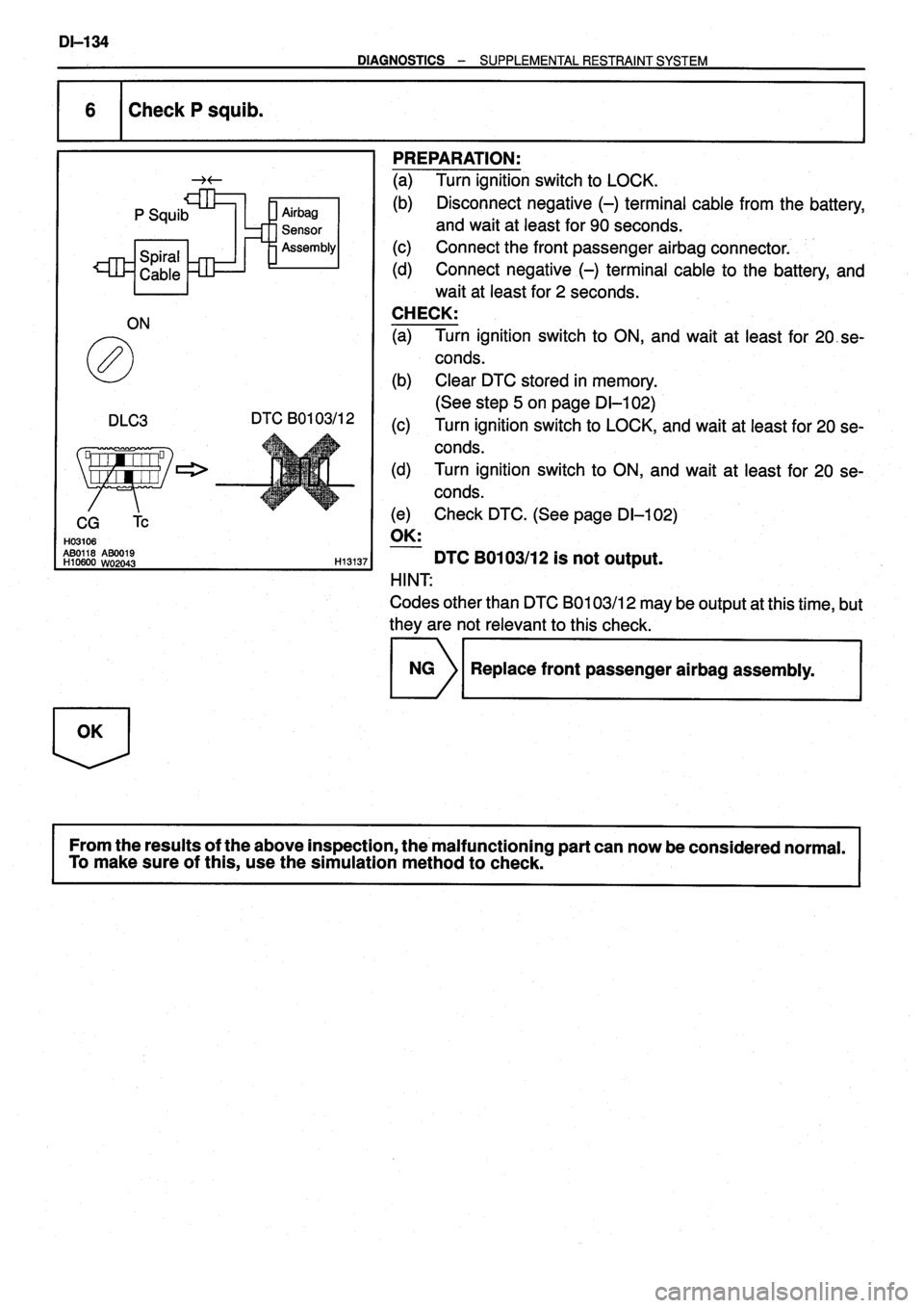 TOYOTA VERSO 1999 Repair Manual TOYOTA VERSO 1999 Repair Manual