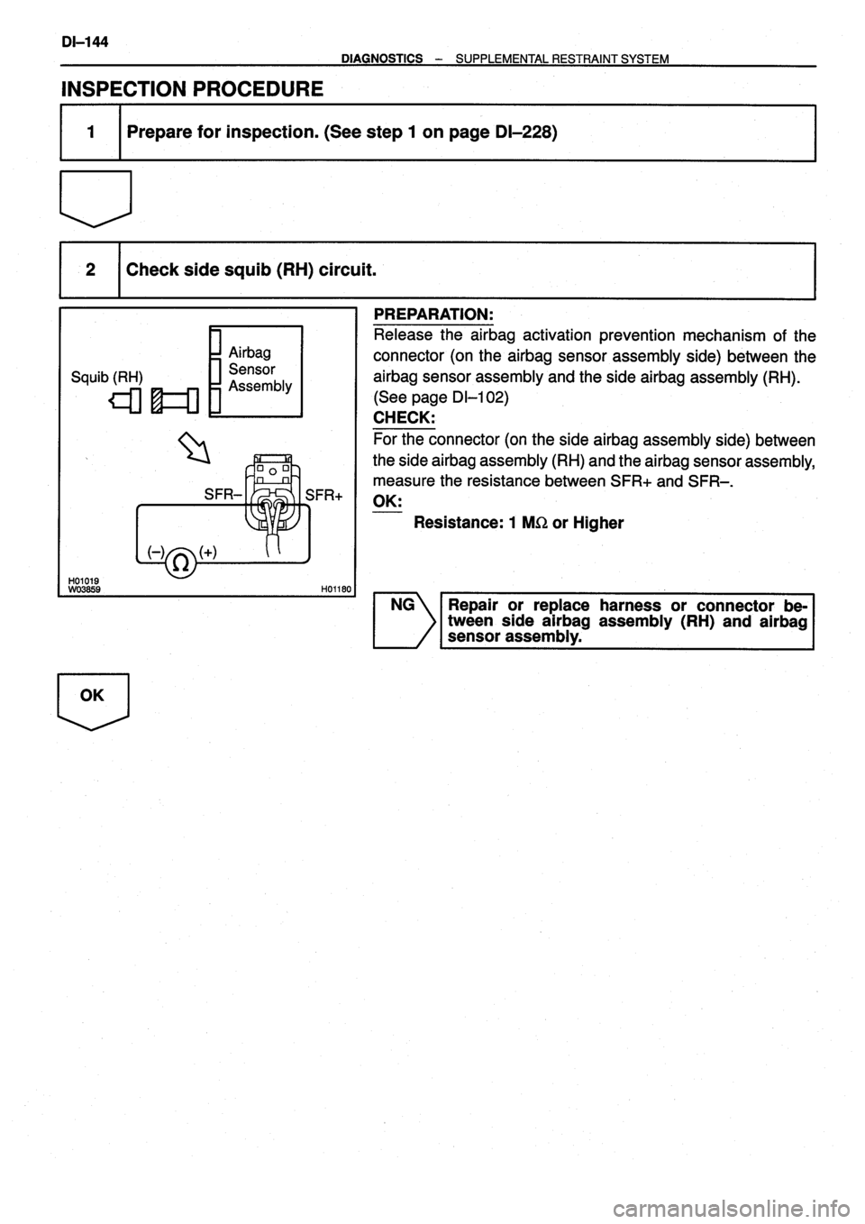TOYOTA VERSO 1999 Repair Manual TOYOTA VERSO 1999 Repair Manual