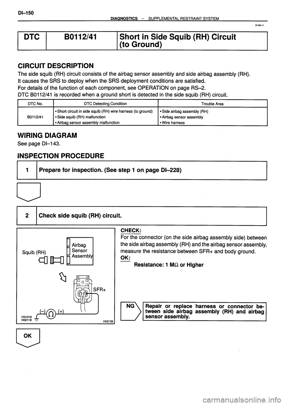 TOYOTA VERSO 1999 Repair Manual TOYOTA VERSO 1999 Repair Manual