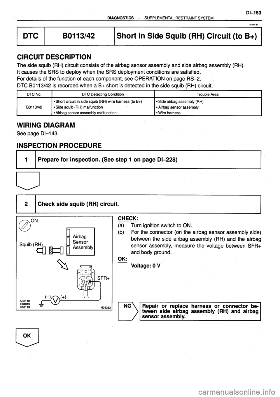 TOYOTA VERSO 1999  Repair Manual 