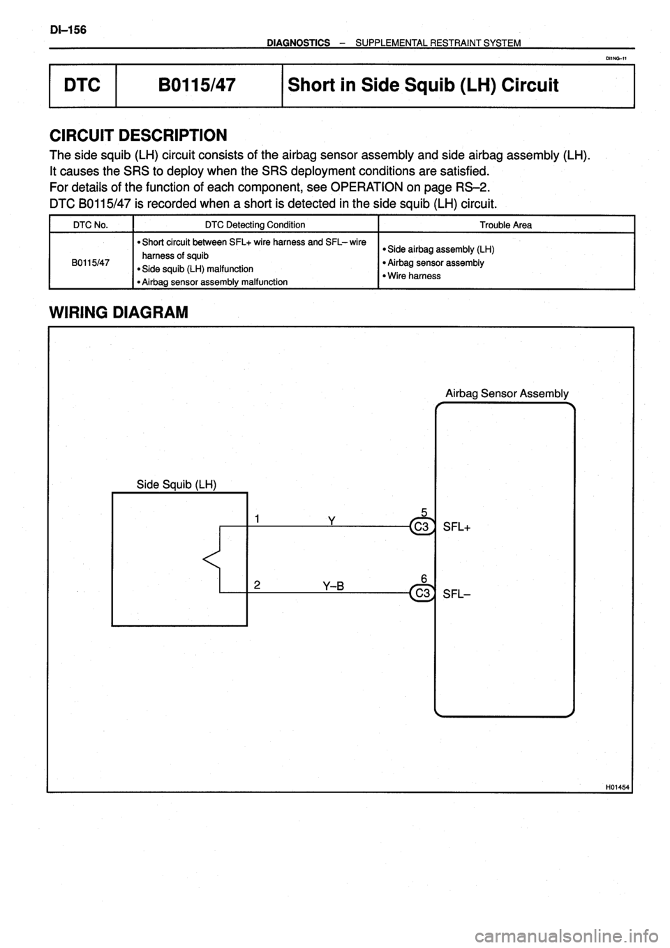 TOYOTA VERSO 1999  Repair Manual 