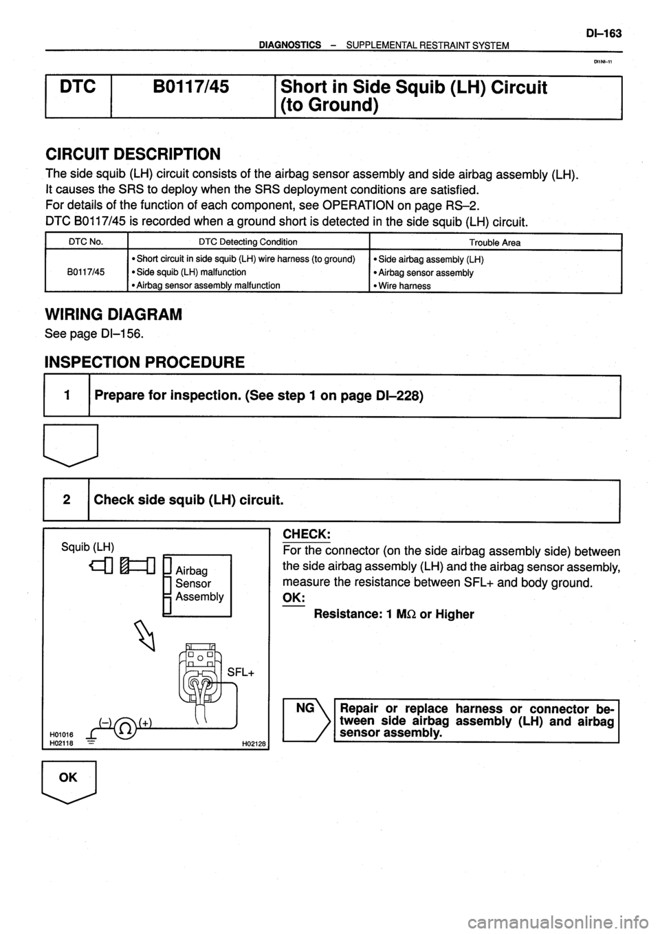 TOYOTA VERSO 1999 Repair Manual TOYOTA VERSO 1999 Repair Manual