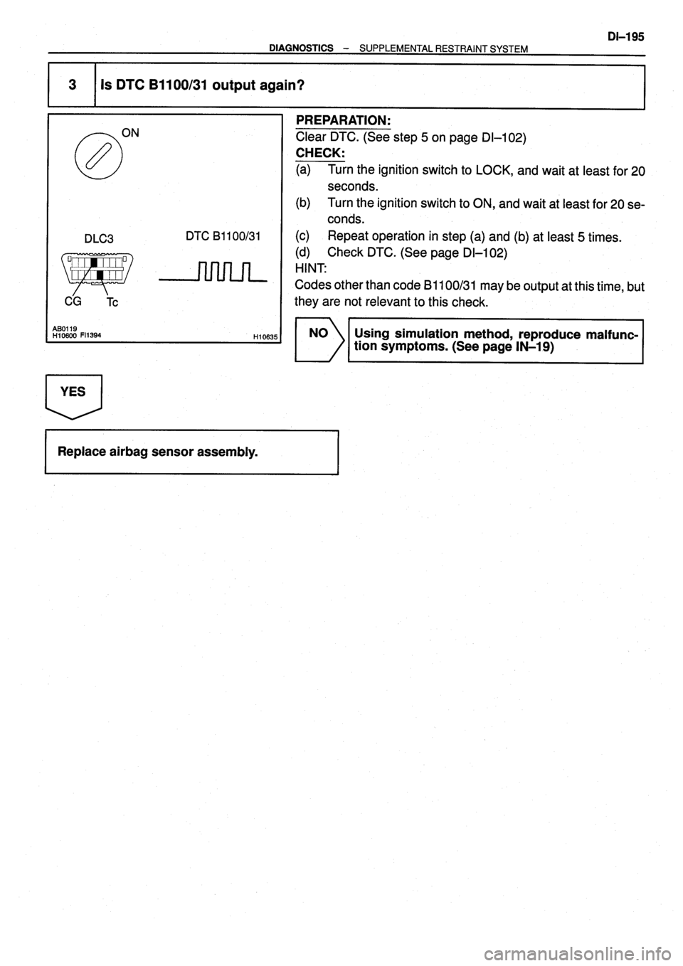 TOYOTA VERSO 1999 Repair Manual TOYOTA VERSO 1999 Repair Manual