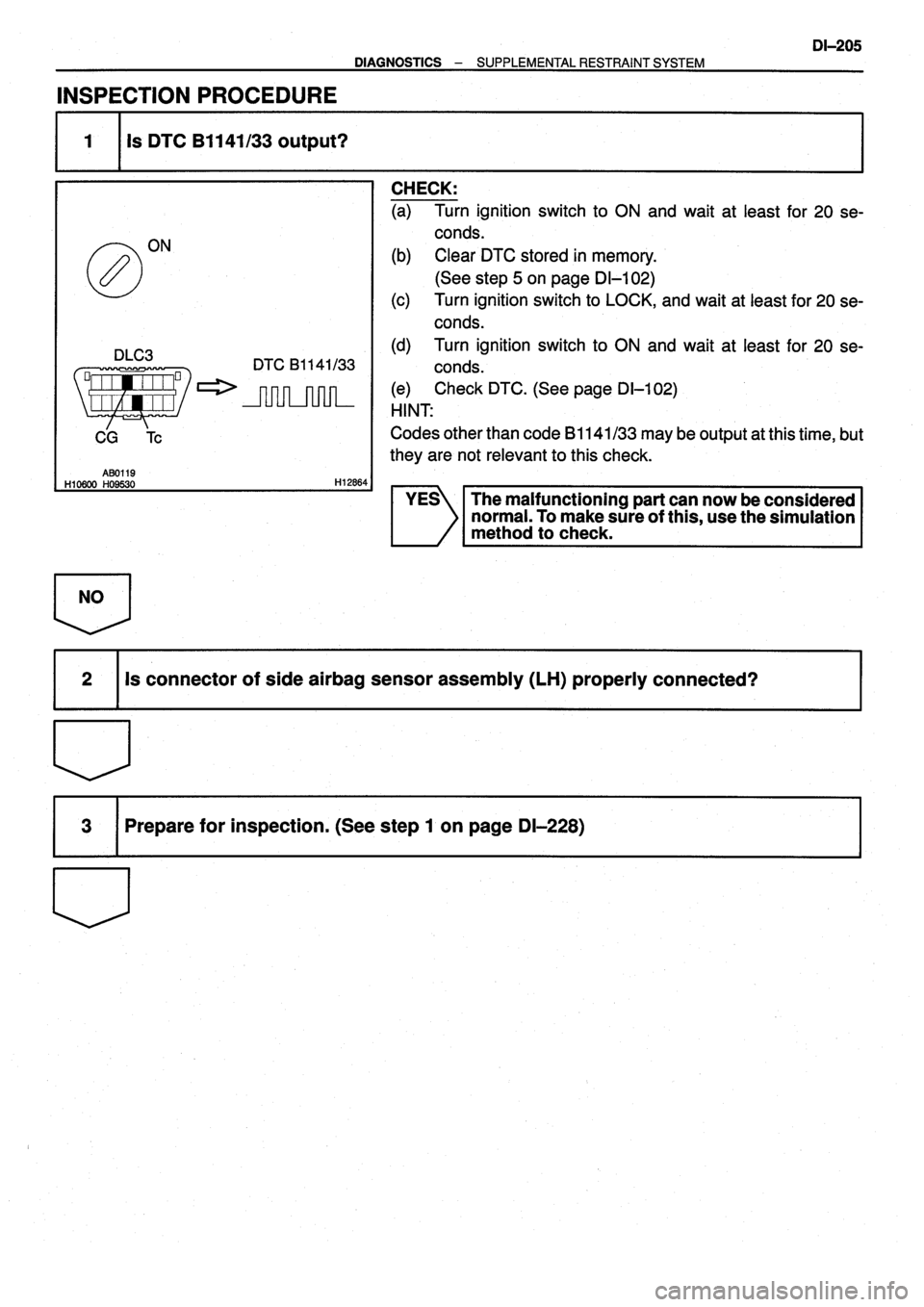 TOYOTA VERSO 1999  Repair Manual 
