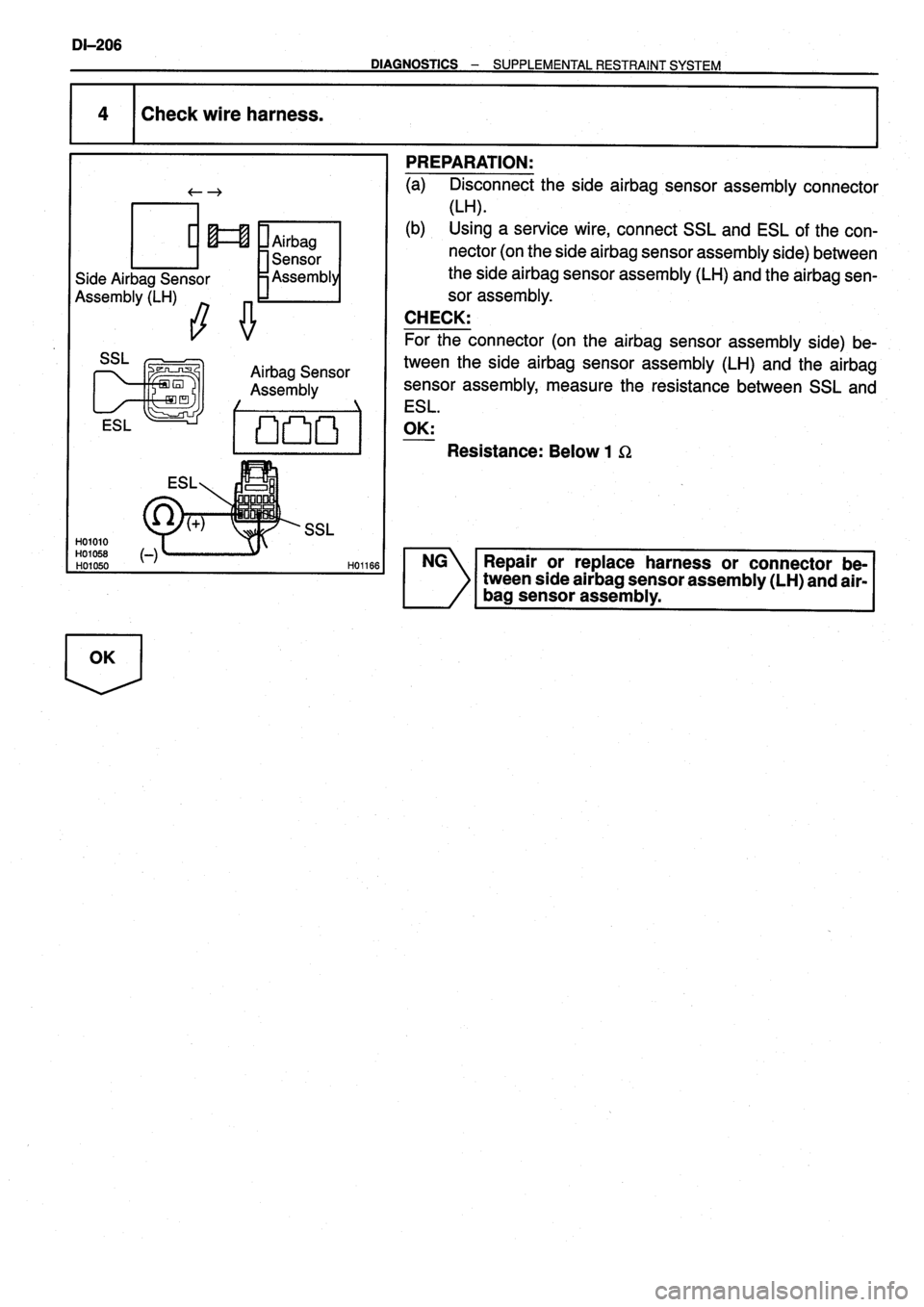 TOYOTA VERSO 1999  Repair Manual 