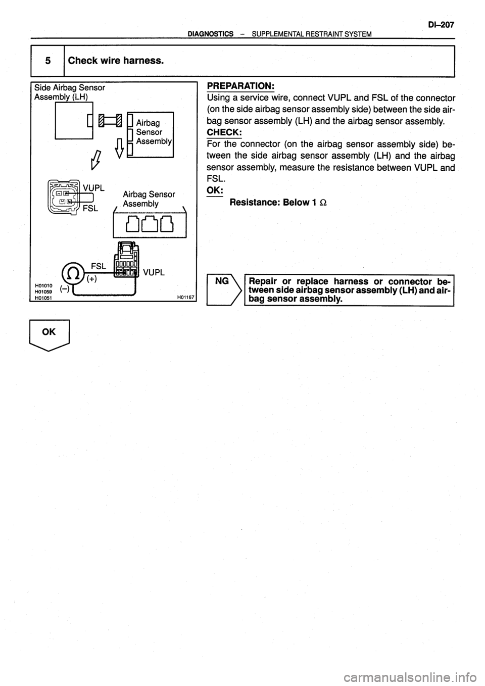 TOYOTA VERSO 1999  Repair Manual 