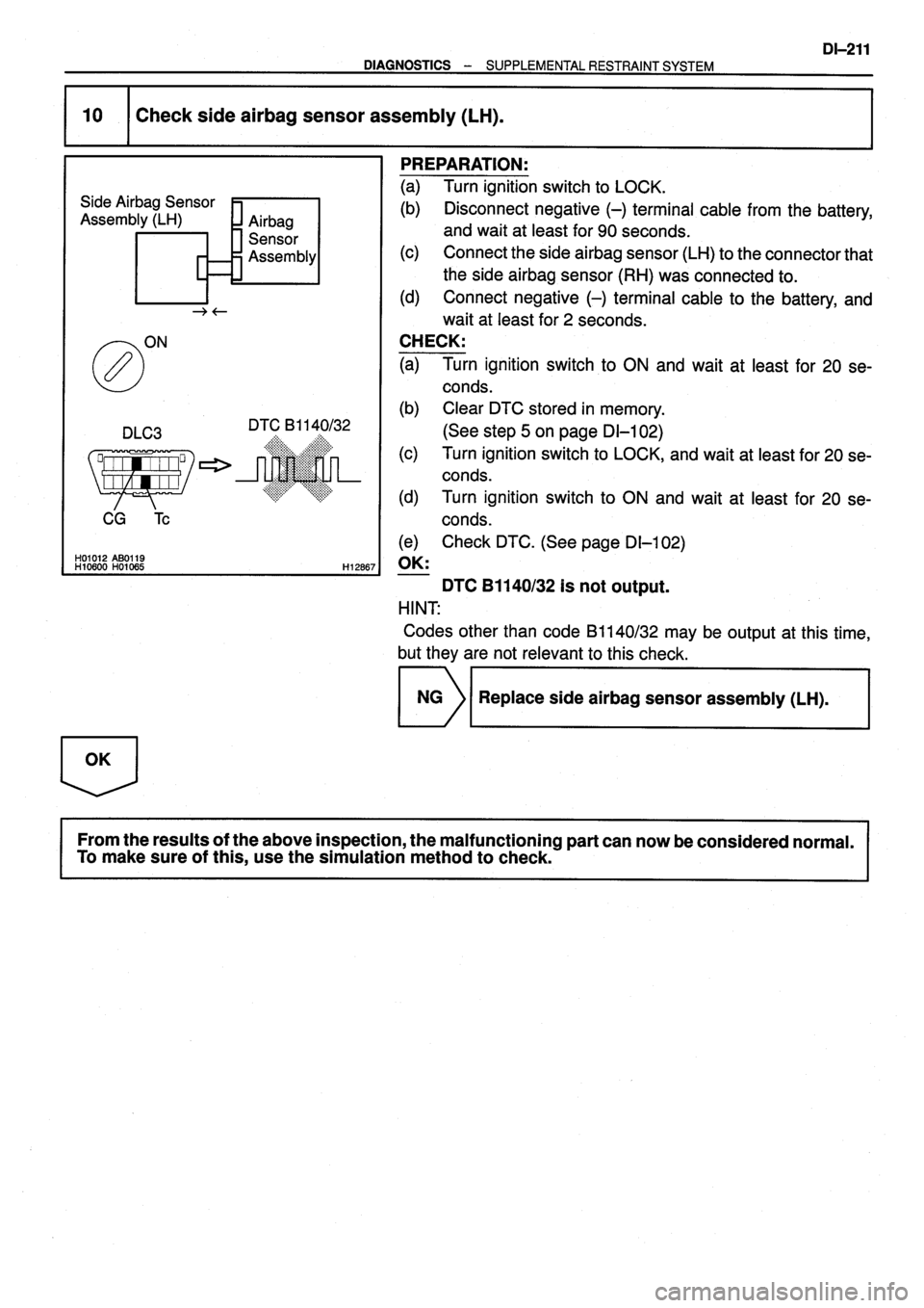 TOYOTA VERSO 1999 Repair Manual TOYOTA VERSO 1999 Repair Manual
