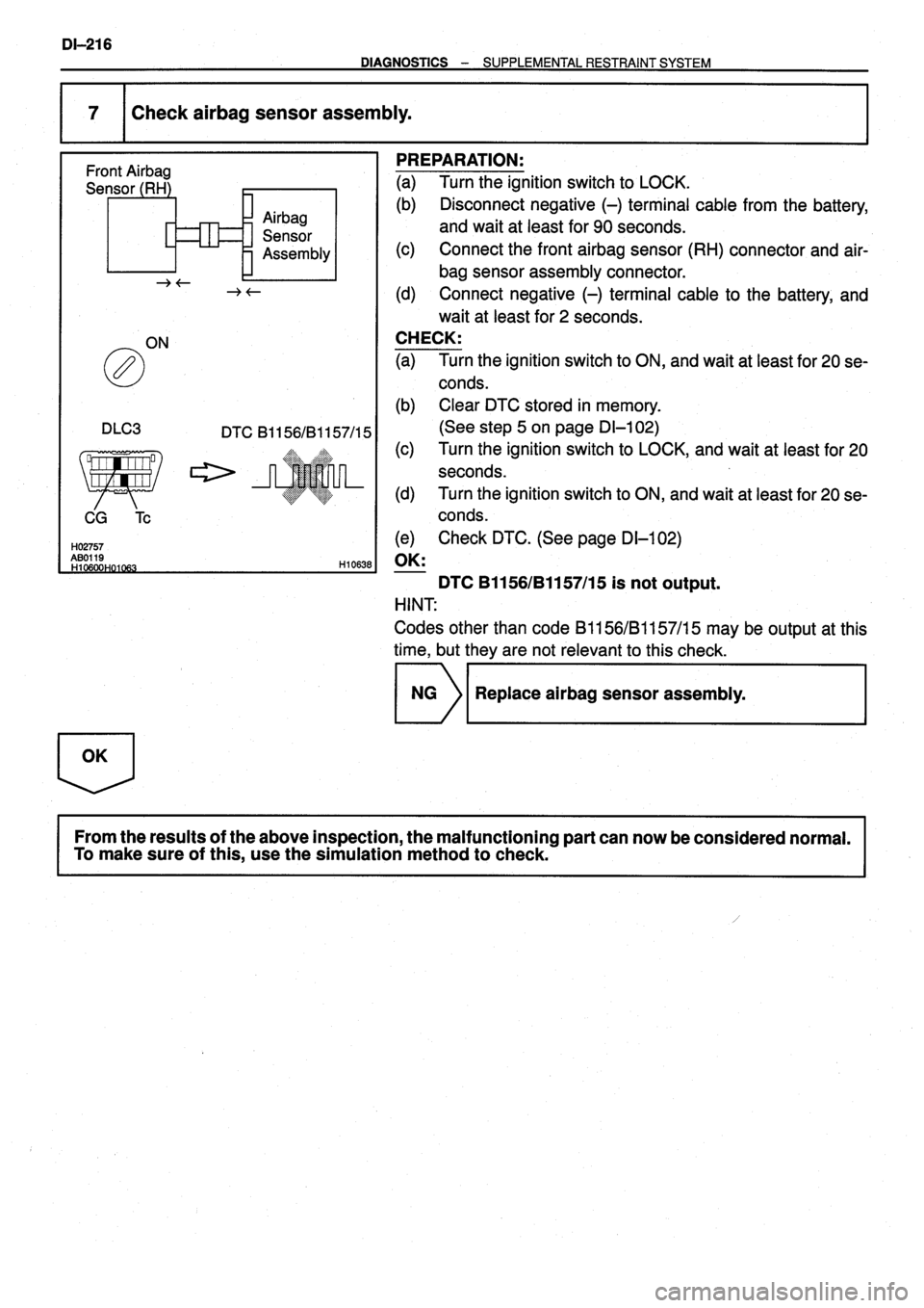 TOYOTA VERSO 1999 Repair Manual TOYOTA VERSO 1999 Repair Manual