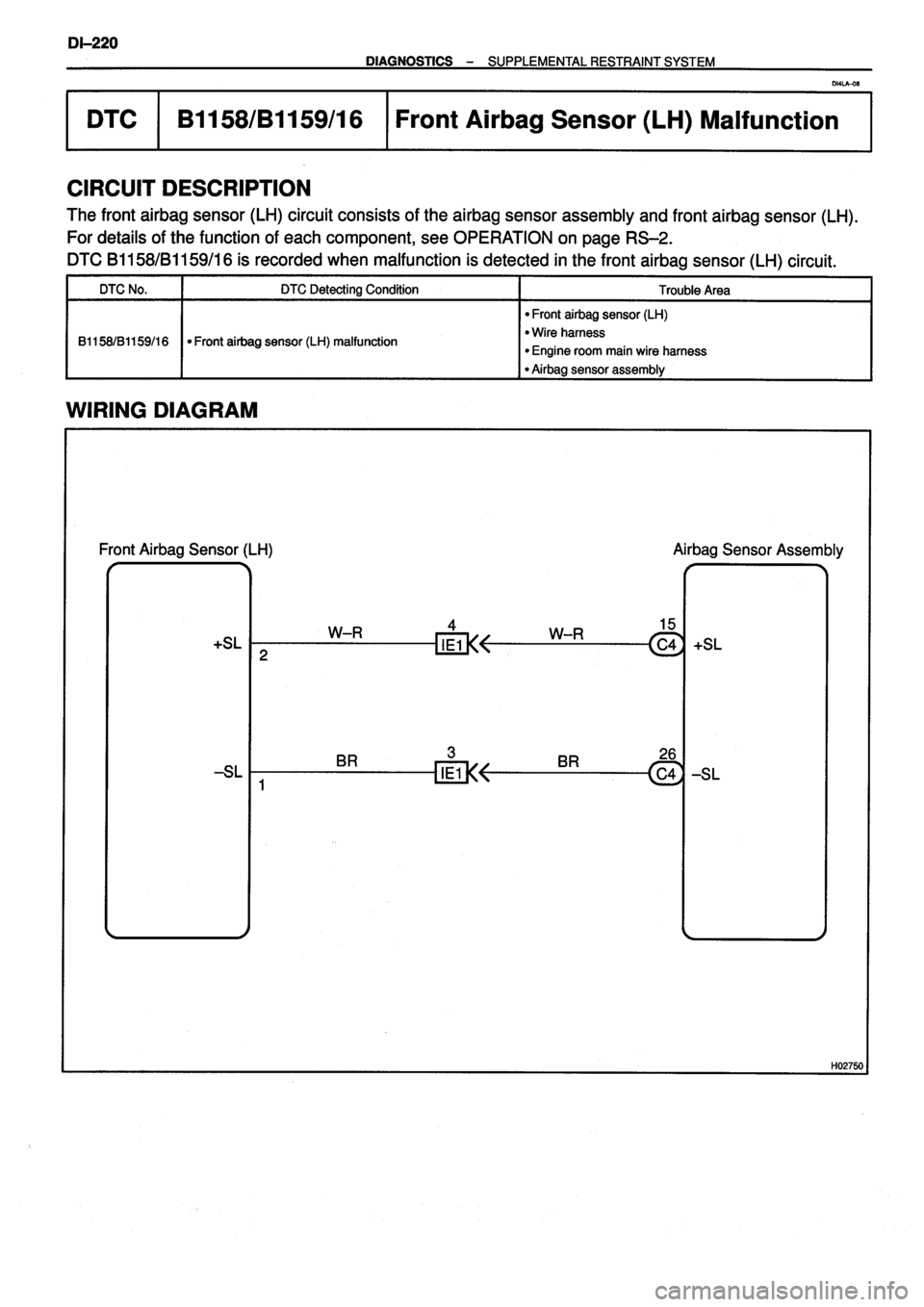 TOYOTA VERSO 1999 Repair Manual TOYOTA VERSO 1999 Repair Manual