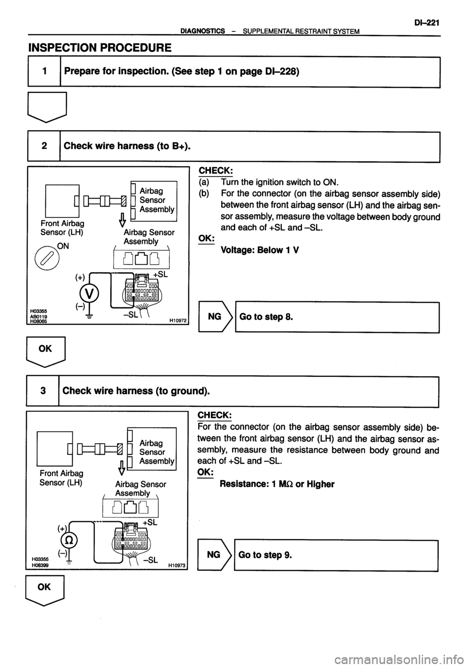 TOYOTA VERSO 1999  Repair Manual 