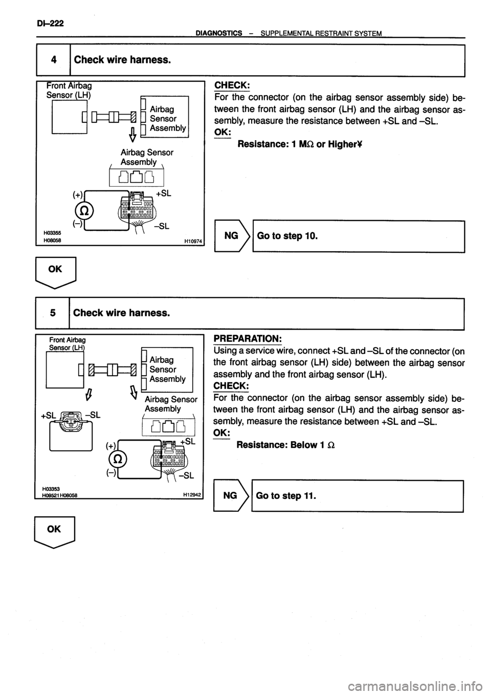 TOYOTA VERSO 1999  Repair Manual 
