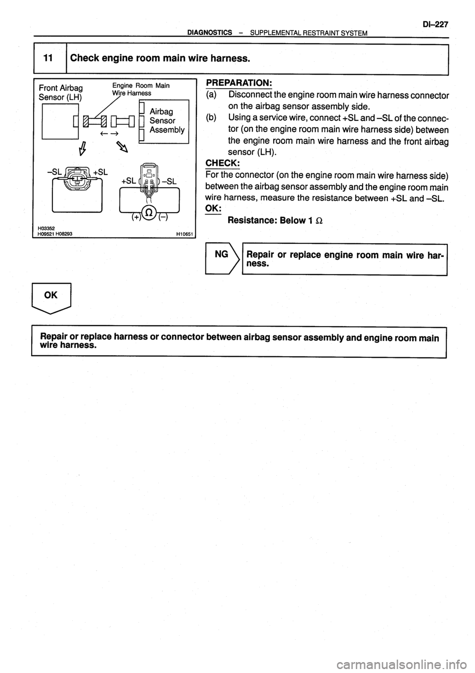 TOYOTA VERSO 1999  Repair Manual 