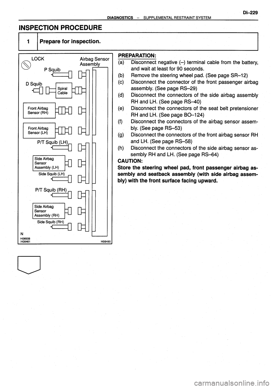 TOYOTA VERSO 1999  Repair Manual 