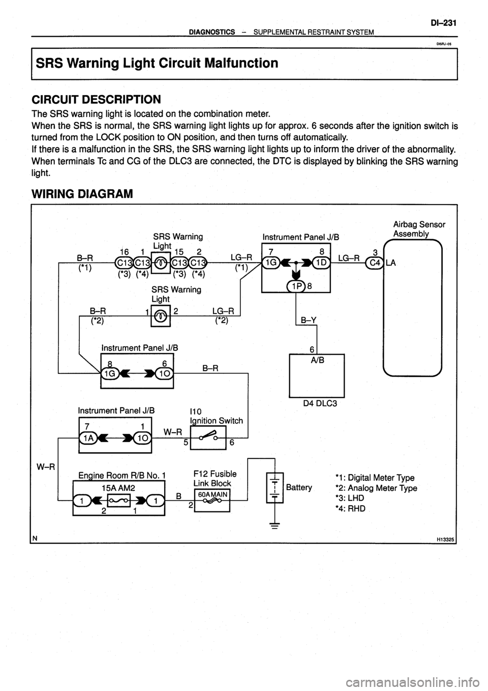 TOYOTA VERSO 1999  Repair Manual 