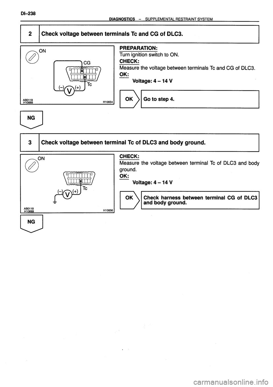 TOYOTA VERSO 1999  Repair Manual 