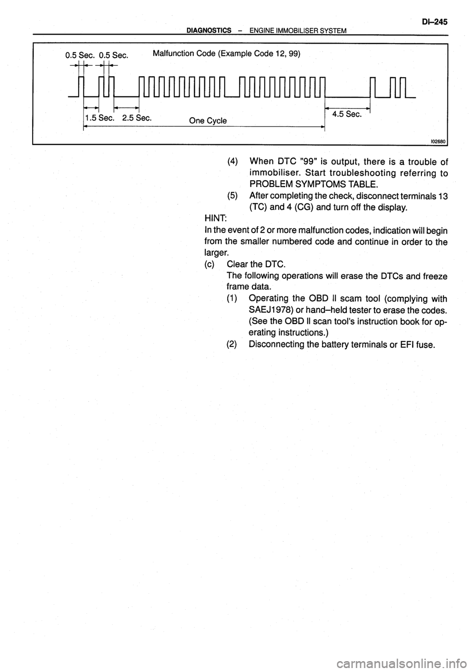 TOYOTA VERSO 1999 Repair Manual TOYOTA VERSO 1999 Repair Manual
