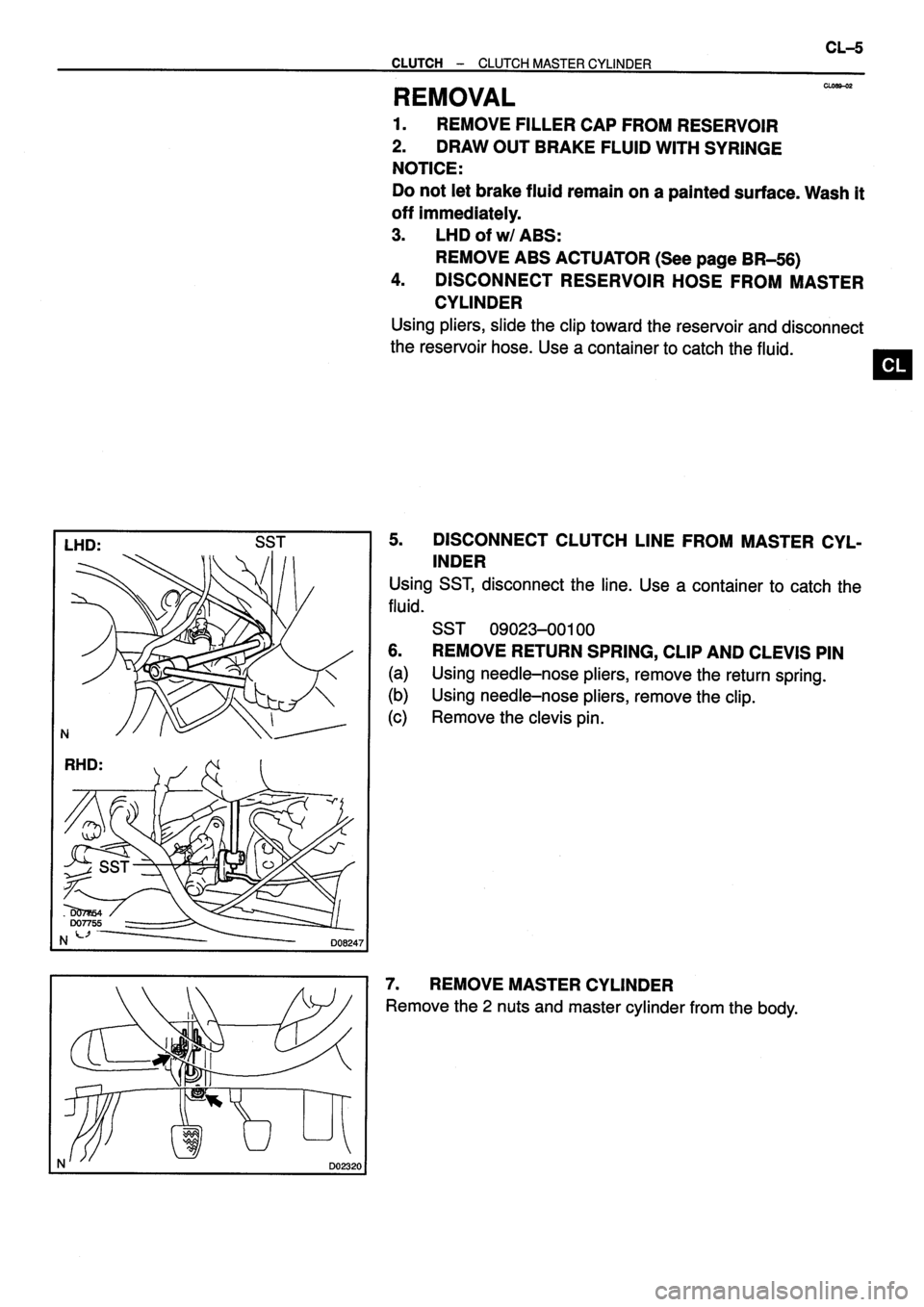 TOYOTA VERSO 1999  Repair Manual 