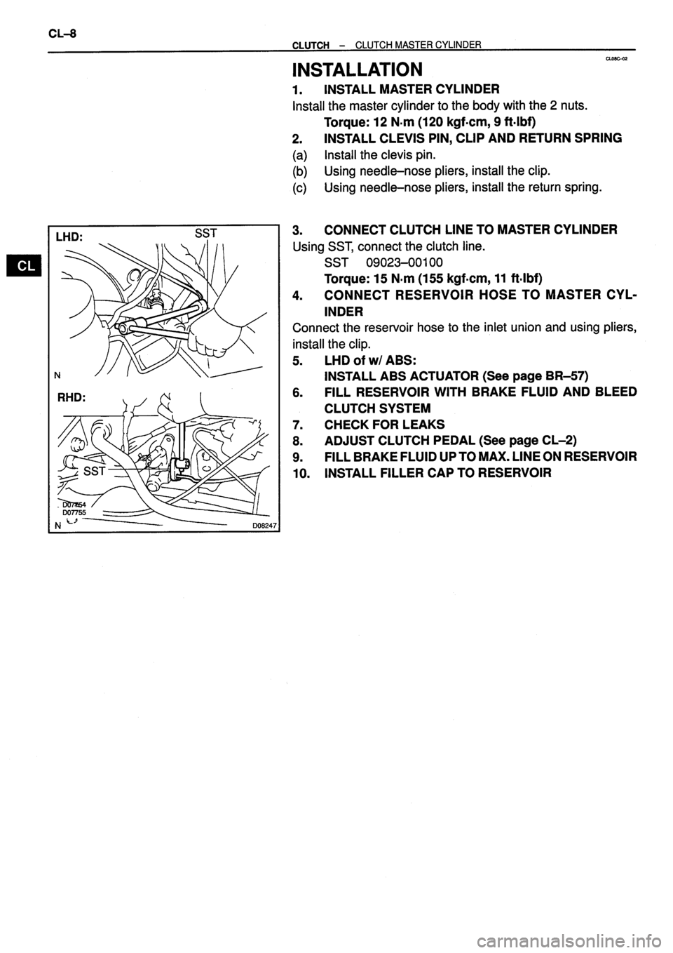 TOYOTA VERSO 1999  Repair Manual 