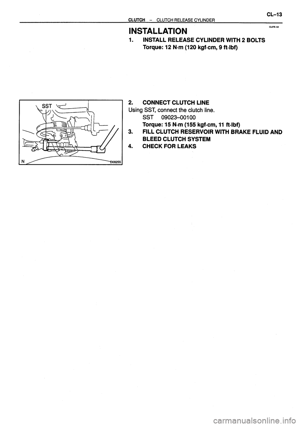 TOYOTA VERSO 1999  Repair Manual 